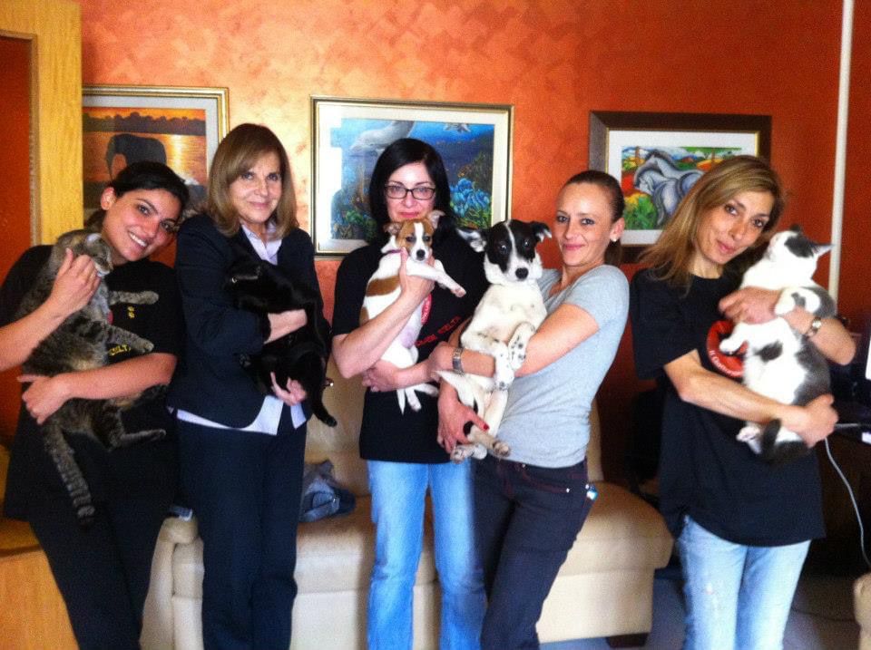 Carla Rocchi in visita al Gatto Nero ODV di Reggio Calabria